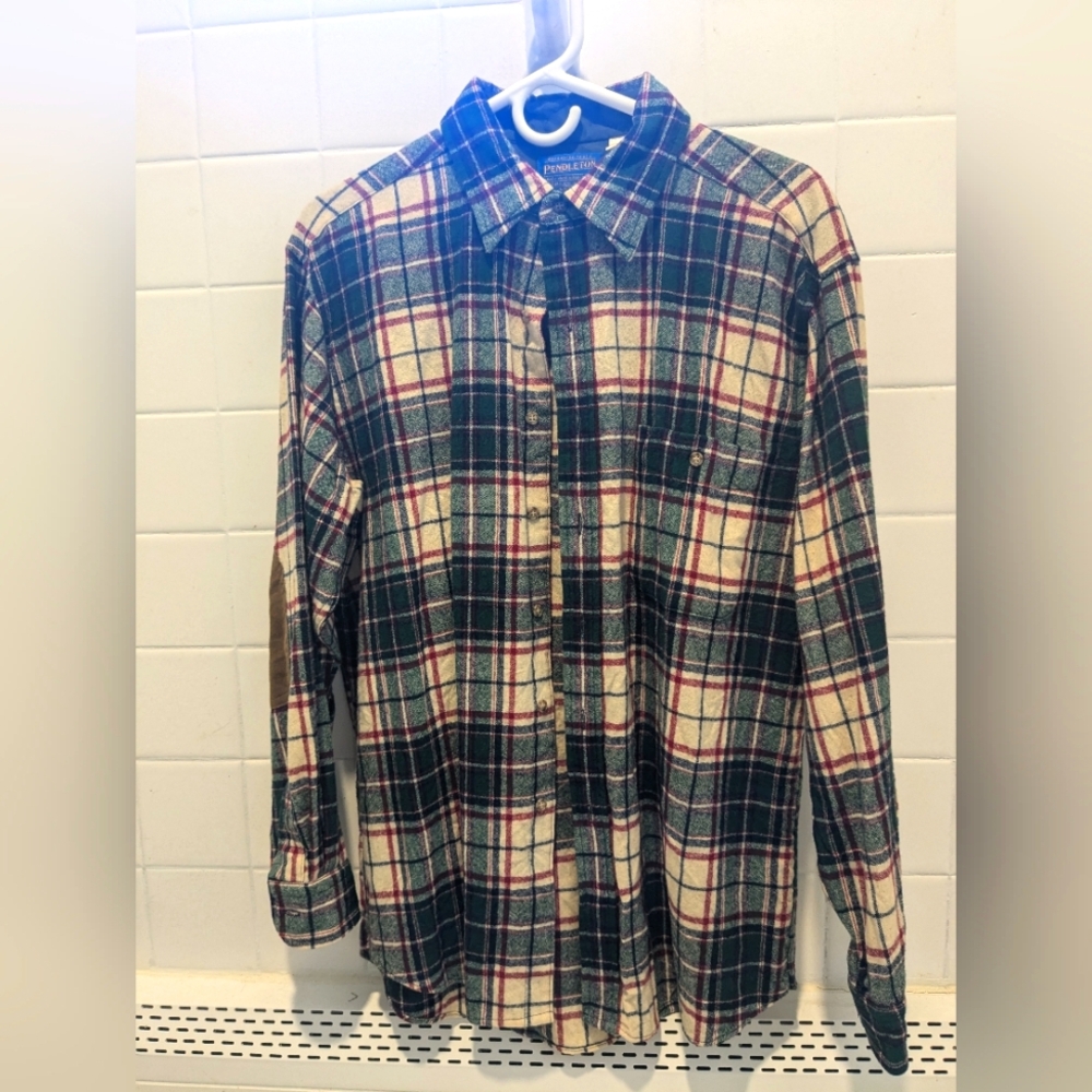Pendleton Wool Button Down L - image 1